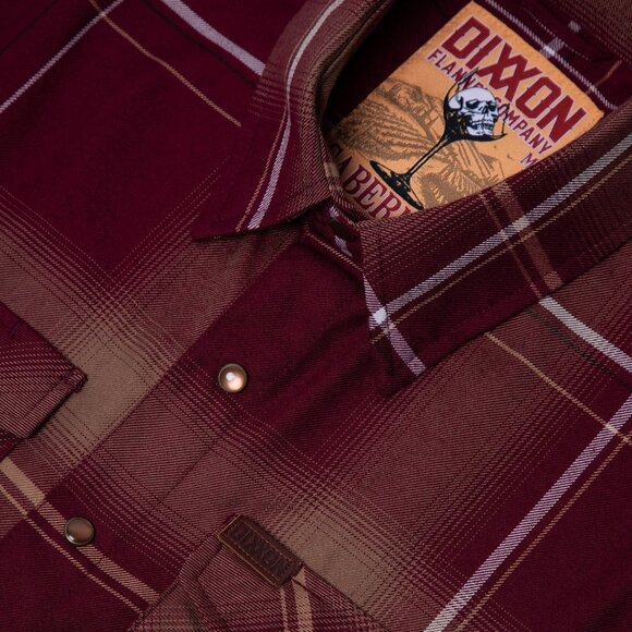 DIXXON Flannel CABERNET Limited Edition Flannel Shirt - Men's M - Picture 2 of 12